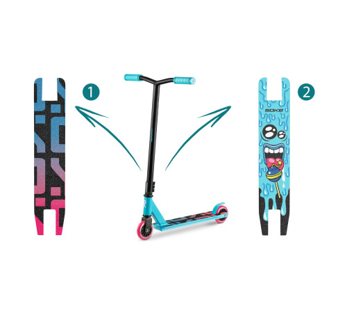 Hulajnoga wyczynowa SOKE GO! turkusowa