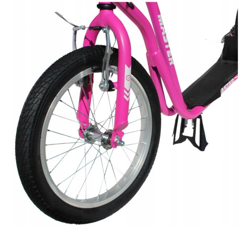 Дитячий самокат MASTER Rebel рожевий