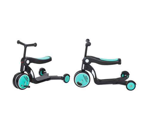 Самокат дитячий триколісний 5в1 WORKER Finfo блакитний