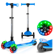 Самокат дитячий триколісний Ricokids Jelly синій