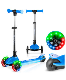 Самокат дитячий триколісний Ricokids Jelly синій