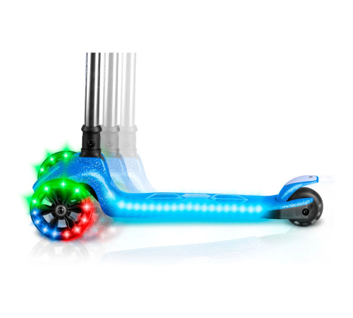 Самокат дитячий триколісний Ricokids Jelly синій