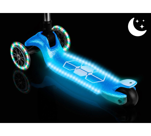 Самокат дитячий триколісний Ricokids Jelly синій