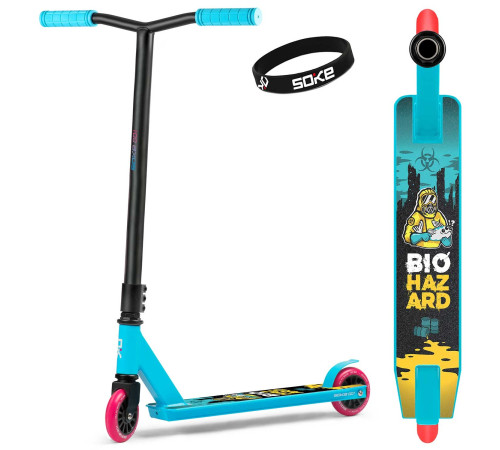 Hulajnoga wyczynowa SOKE GO! turkusowa