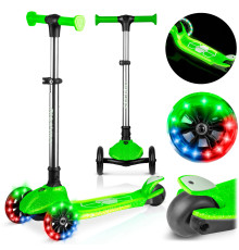 Самокат дитячий триколісний Ricokids Jelly зелений