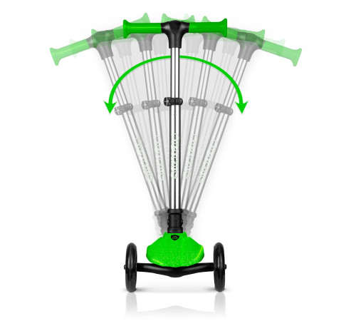 Самокат дитячий триколісний Ricokids Jelly зелений