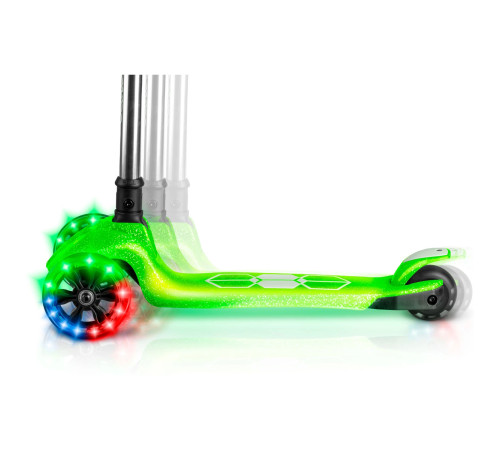 Самокат дитячий триколісний Ricokids Jelly зелений