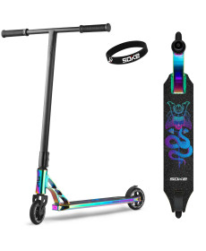 Самокат трюковий SOKE XTR Street Rainbow чорний