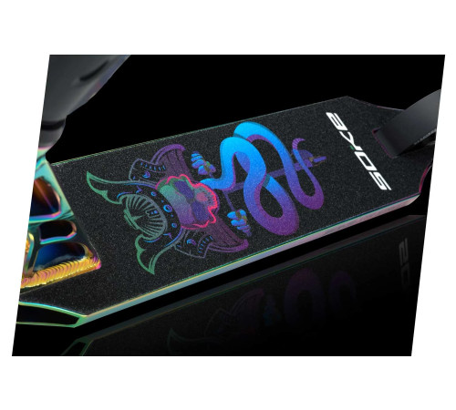 Самокат трюковий SOKE XTR Street Rainbow чорний