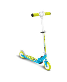 Дитячий самокат Skids Control зі спідометром зелений