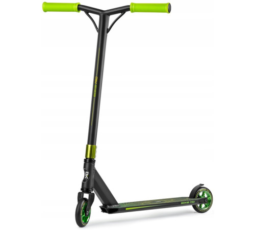 Самокат трюковий SOKE PRO жовто‑зелений