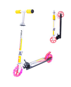 Дитячий самокат WORKER Cirky жовтий