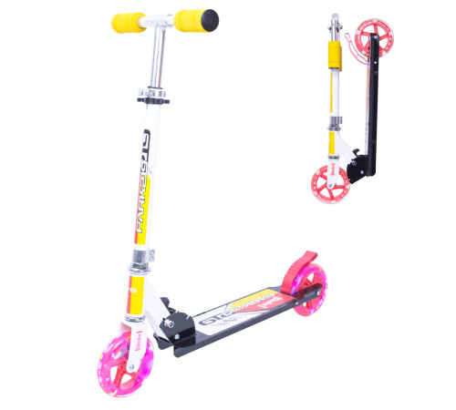 Самокат дитячий WORKER Cirky жовтий