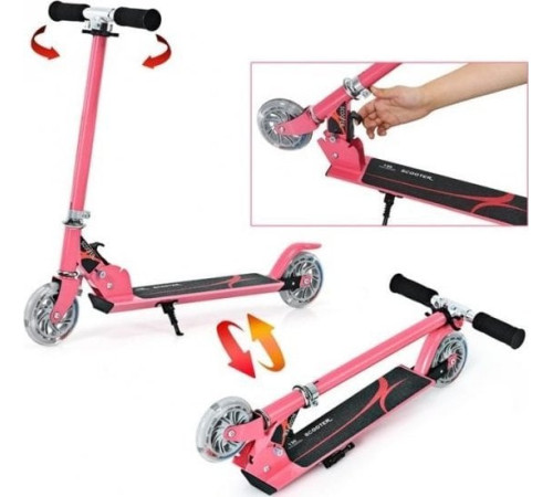 Самокат Costway SP0547PI, рожевий Самокат Costway SP0547PI, рожевий
