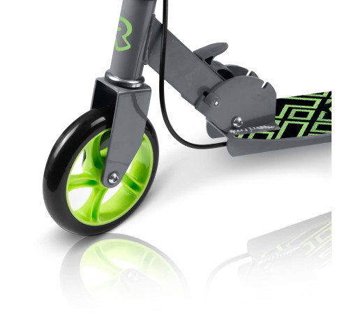 Дитячий самокат Ricokids Kodi сіро-зелений