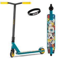 Самокат трюковий SOKE GO жовто‑синій
