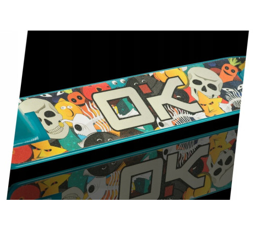 Самокат трюковий SOKE GO жовто‑синій