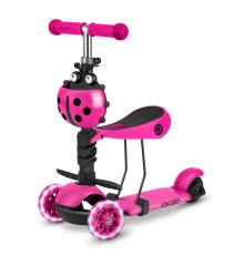 Самокат дитячий триколісний Ricokids Buggy рожевий