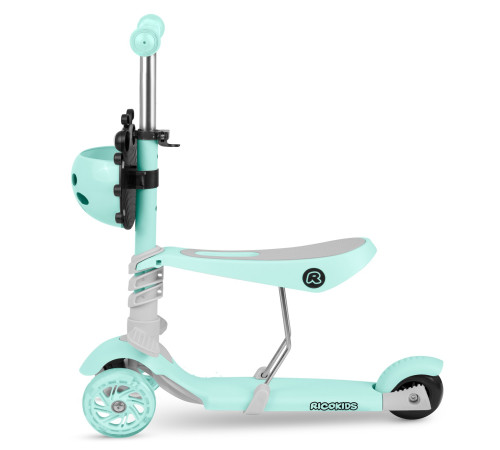 Самокат дитячий триколісний Ricokids Buggy м'ятний Самокат дитячий триколісний Ricokids Buggy м'ятний