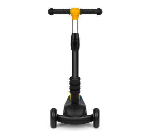 Самокат дитячий триколісний Ricokids Cubi чорно-помаранчевий