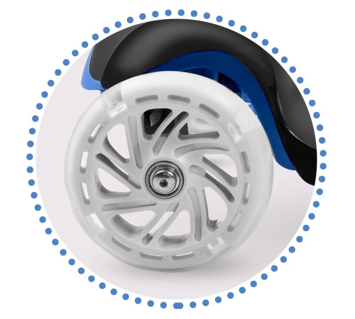 Дитячий самокат триколісний Ricokids Loco синій