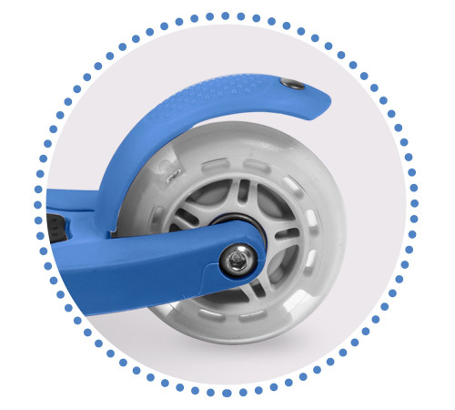 Дитячий самокат триколісний Ricokids Loco синій