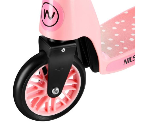 Самокат 2в1 NILS FUN HLB202, рожевий