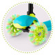 Дитячий самокат триколісний Ricokids Loco бірюзовий