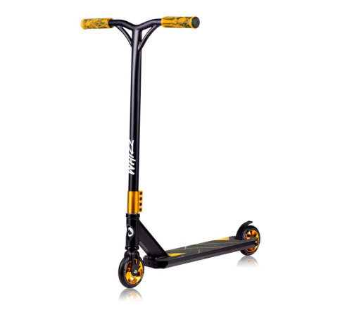 Дитячий самокат Lionelo WHIZZ BLACK CARBON YELLOW Дитячий самокат Lionelo WHIZZ BLACK CARBON YELLOW