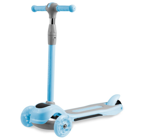 Дитячий самокат триколісний Ricokids Piko блакитний