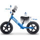 Біговел Ricokids RK-607 12" синій
