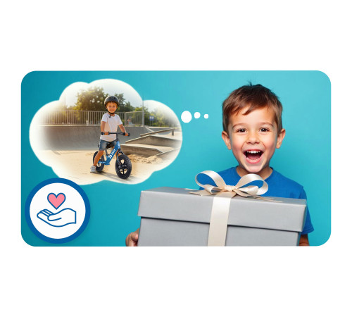 Біговел Ricokids RK-607 12" синій Біговел Ricokids RK-607 12" синій