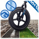 Біговел Ricokids RK-607 12" синій