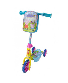 Самокат дитячий триколісний D'Arpèje Свинка Пеппа блакитний