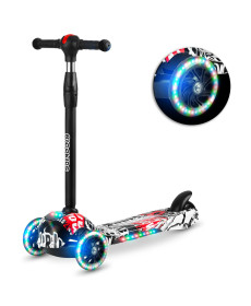 Дитячий самокат триколісний Ricokids Piko чорний