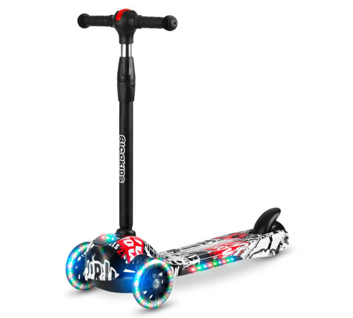 Дитячий самокат триколісний Ricokids Piko чорний