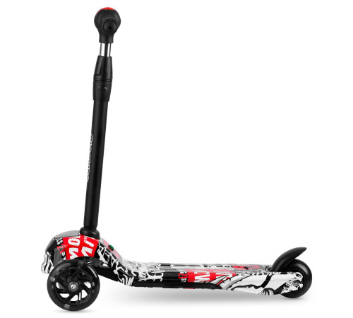 Дитячий самокат триколісний Ricokids Piko чорний