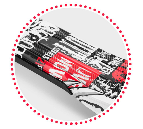 Дитячий самокат триколісний Ricokids Piko чорний