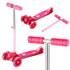 Самокат дитячий триколісний NILS FUN HLB001 рожевий