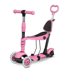 Самокат дитячий триколісний Ricokids Todi рожевий