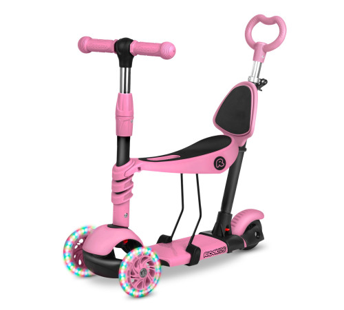 Самокат дитячий триколісний Ricokids Todi рожевий