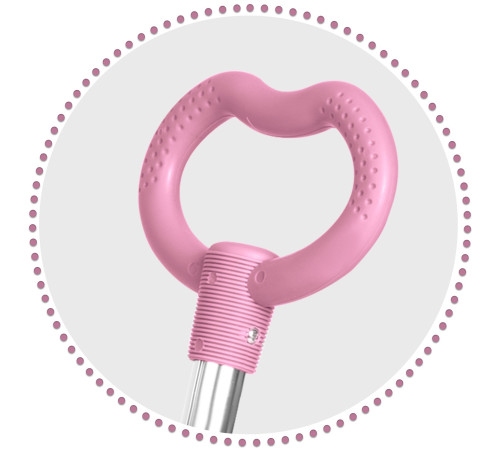 Самокат дитячий триколісний Ricokids Todi рожевий