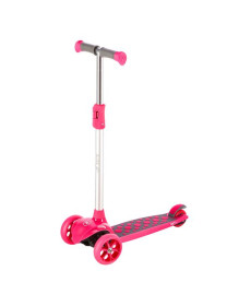 Дитячий самокат триколісний NILS FUN HLB02 рожевий