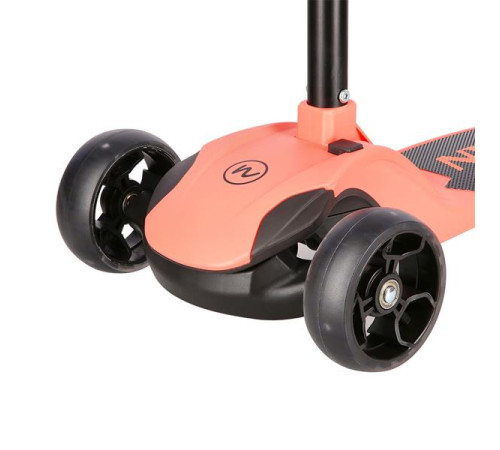 Самокат дитячий триколісний NILS FUN HLB122 рожевий