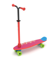 Самокат-скейтборд дитячий Chillafish Skatieskootie 2в1 червоний
