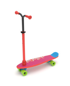 Самокат-скейтборд дитячий Chillafish Skatieskootie 2в1 червоний