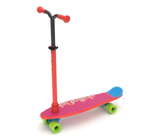 Самокат-скейтборд дитячий Chillafish Skatieskootie 2в1 червоний