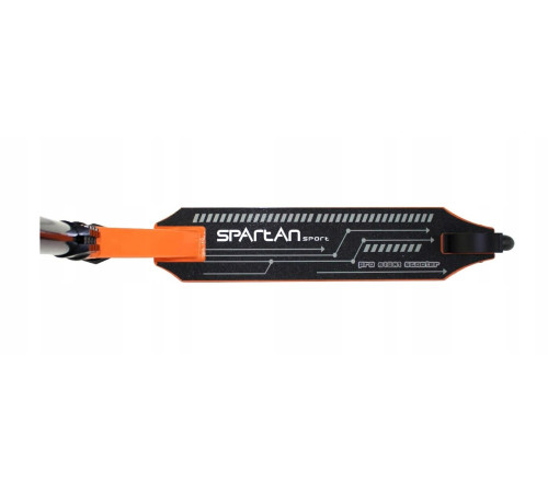 Самокат SPARTAN Stunt Pro Medium Level, чорно-оранжевий