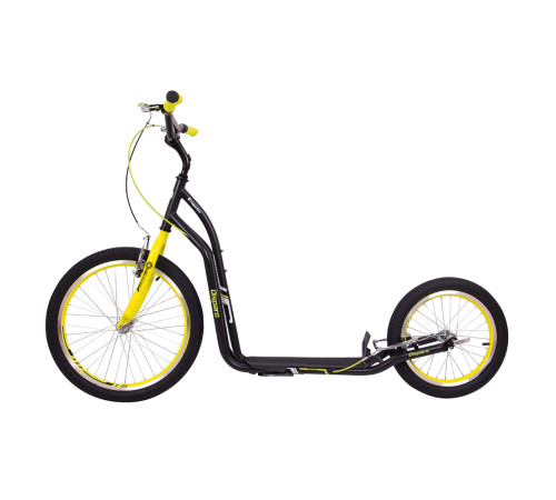 Самокат inSPORTline Disparo V-Brake жовто-чорний