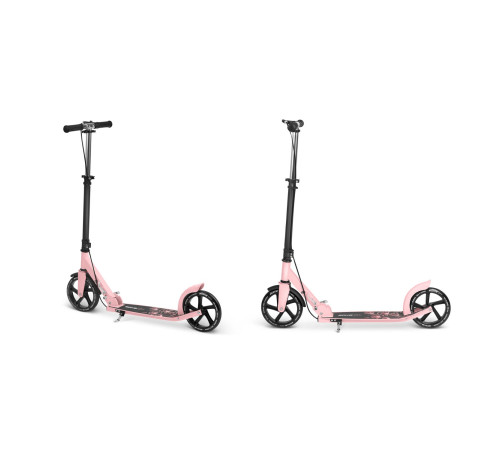 Hulajnoga Soke City czarno - różowa